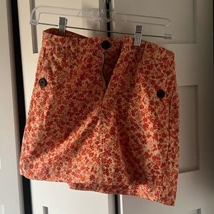 Wild Fable Orange Skirt